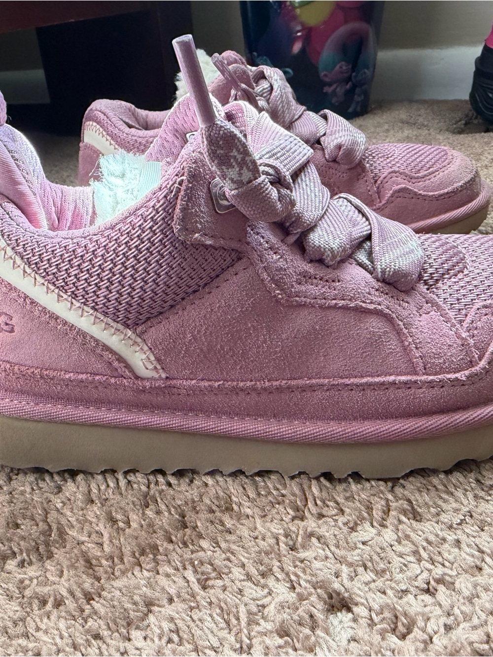 UGG Kid's Lowmel in Pink Dawn Sz 2